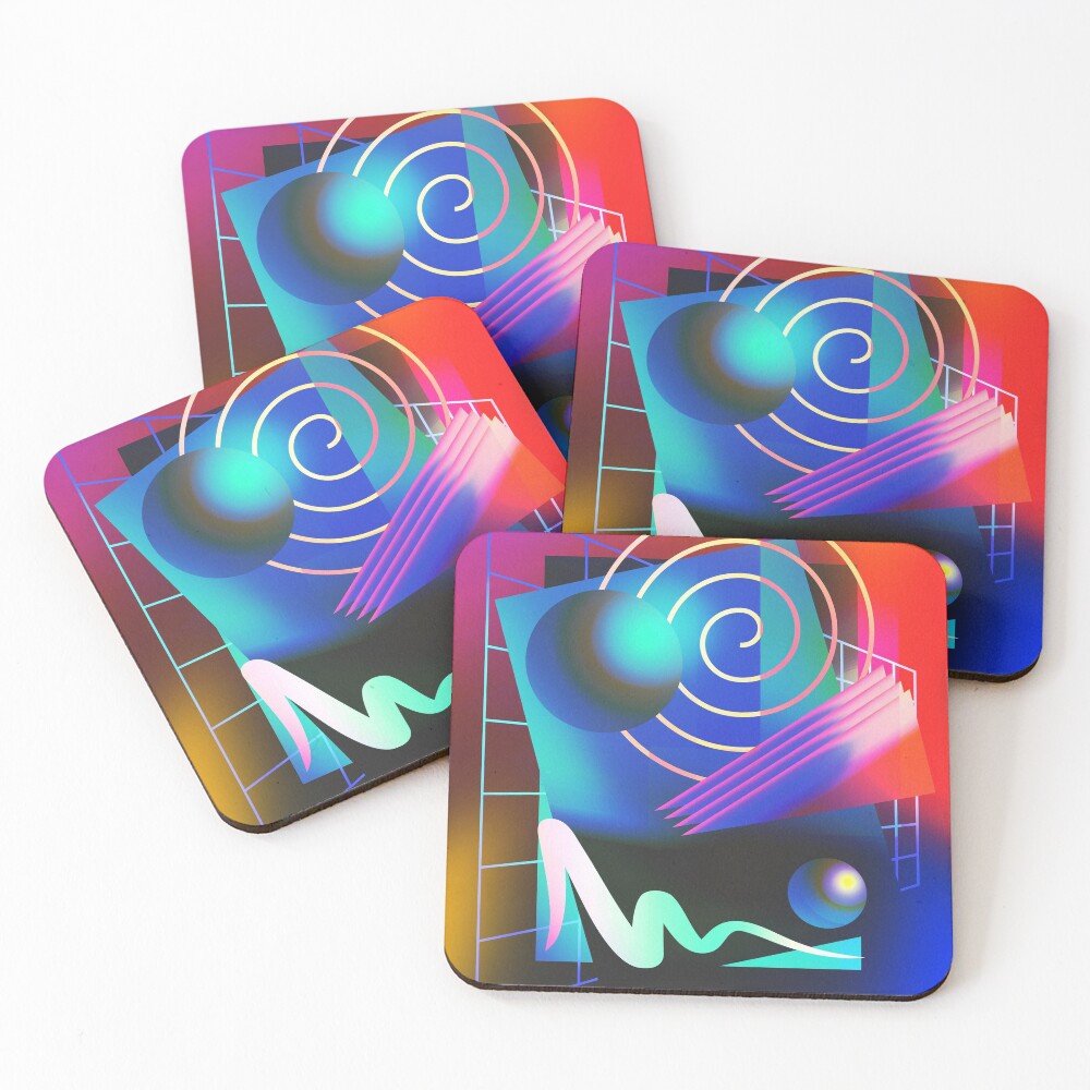 Item preview, Coasters (Set of 4) designed and sold by datasoft9000-.