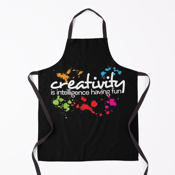 Item preview, Creativity is intelligence having fun colorful art designed and sold by simonbucholz.