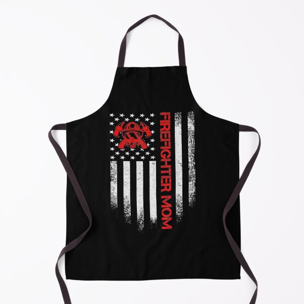 Item preview, Vintage Usa American Flag Firefighter Mom Silhouette Funny Gift designed and sold by venitamara.