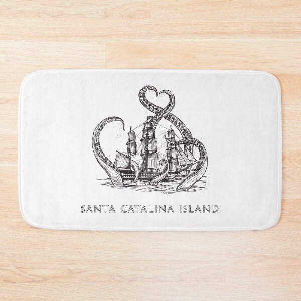 Item preview, Santa Catalina Island Kraken  designed and sold by artdesignforyou.
