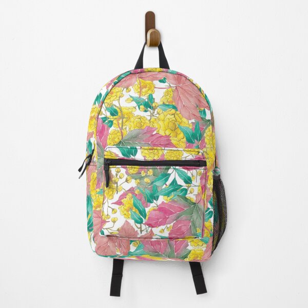 Item preview, yellow flowers and Autumn leaves designed and sold by jajahjee.