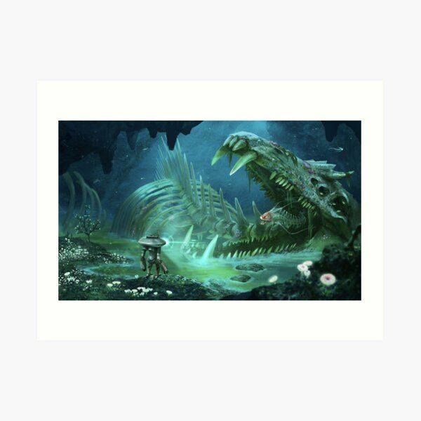 Exploring the Lost River Art Print