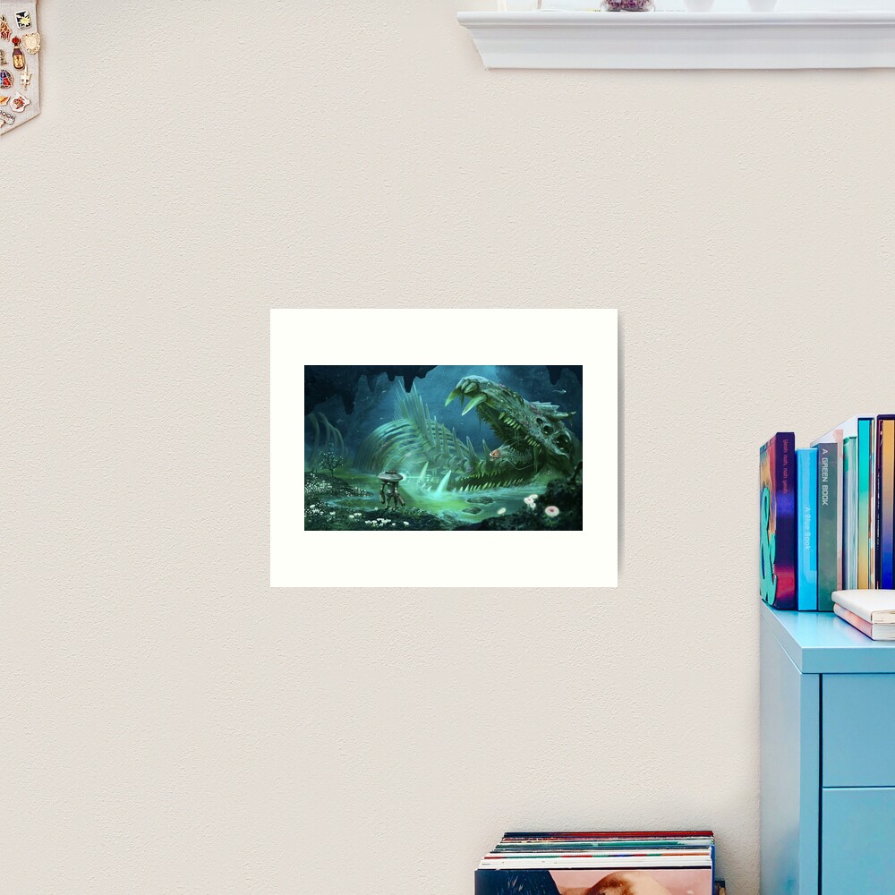 Exploring the Lost River Art Print