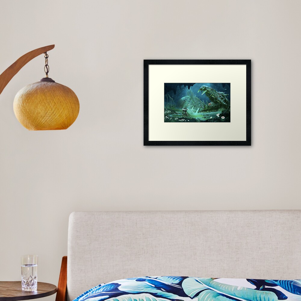 Item preview, Framed Art Print designed and sold by UnknownWorlds.