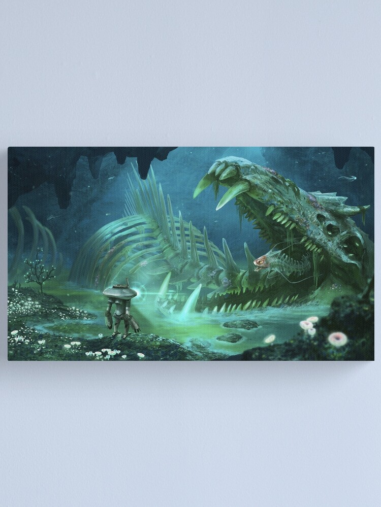 Alternate view of Exploring the Lost River Canvas Print