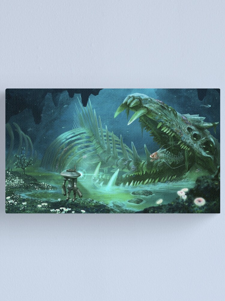 Alternate view of Exploring the Lost River Canvas Print