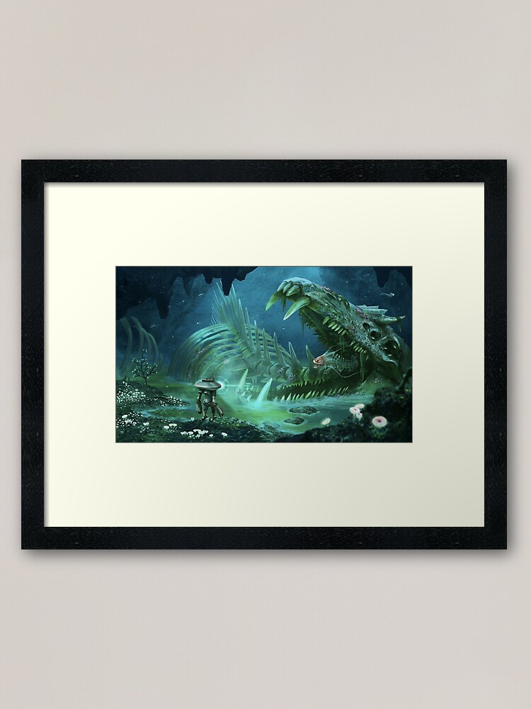 Alternate view of Exploring the Lost River Framed Art Print