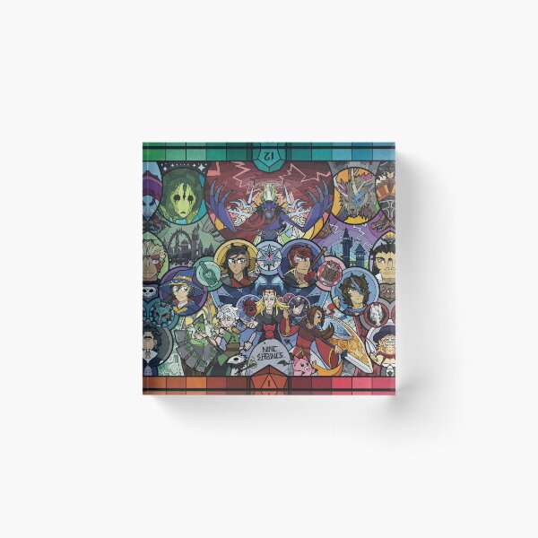 Item preview, Thrilling Intent: Stained Glass Mosaic designed and sold by Wandering-Mask.