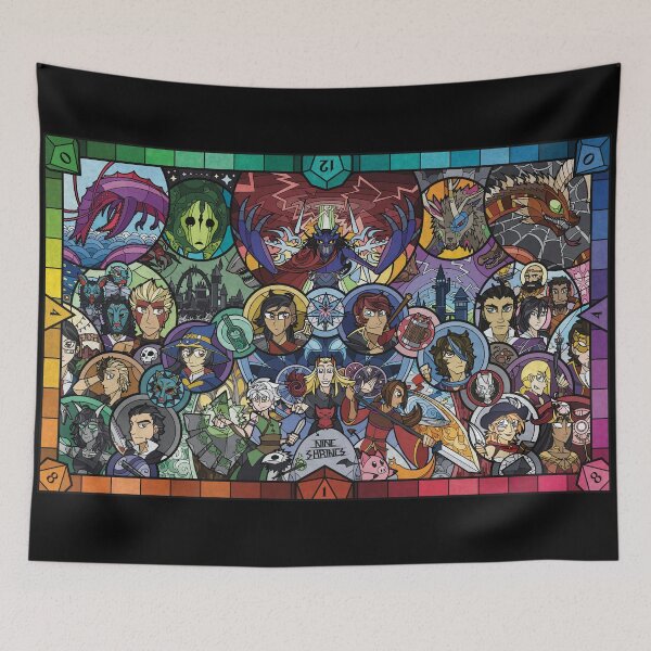 Item preview, Thrilling Intent: Stained Glass Mosaic designed and sold by Wandering-Mask.