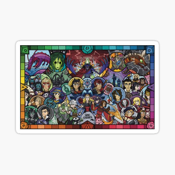 Item preview, Thrilling Intent: Stained Glass Mosaic designed and sold by Wandering-Mask.