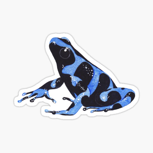 Item preview, Blue Poison Dart Frog designed and sold by maviolse.