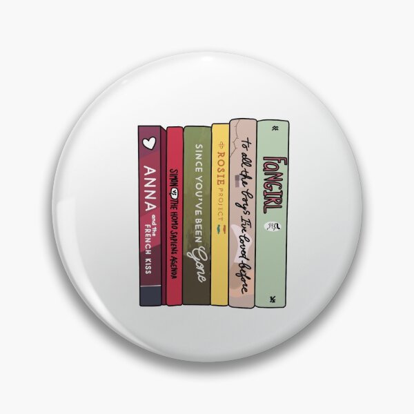 Item preview, ya book stack- anna and the french kiss, simon and the homo sapiens agenda, since you've been gone, rosie project, fangirl, tatbilb, to all the boys designed and sold by designsbyjuls.
