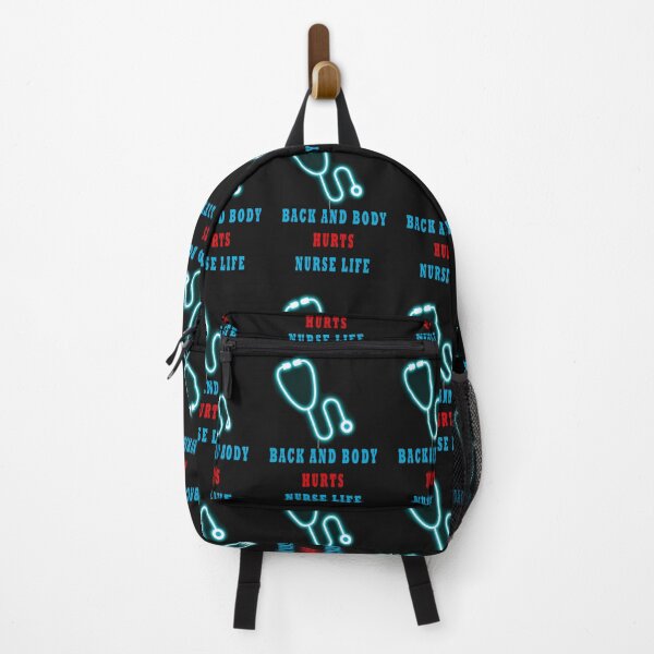 Item preview, Back and Body Hurts Nurse Life designed and sold by Tamas Das.