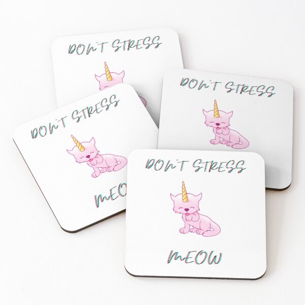 Item preview, Don't Stress Meow, My Cat Is My Therapist, Love My Cat, Cat Lover designed and sold by nuvalonstyles.