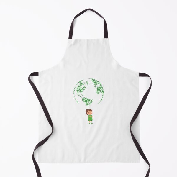 Item preview, Cute girl caring for the earth designed and sold by soudaniet.
