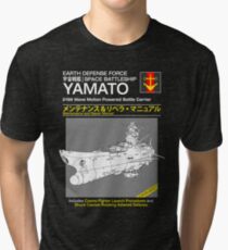 Battleship Yamoto Service and Repair Manual Tri-blend T-Shirt
