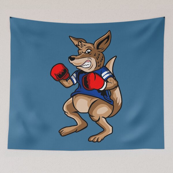 Item preview, Kangaroo Boxer Cartoon designed and sold by SLAG-Creative.