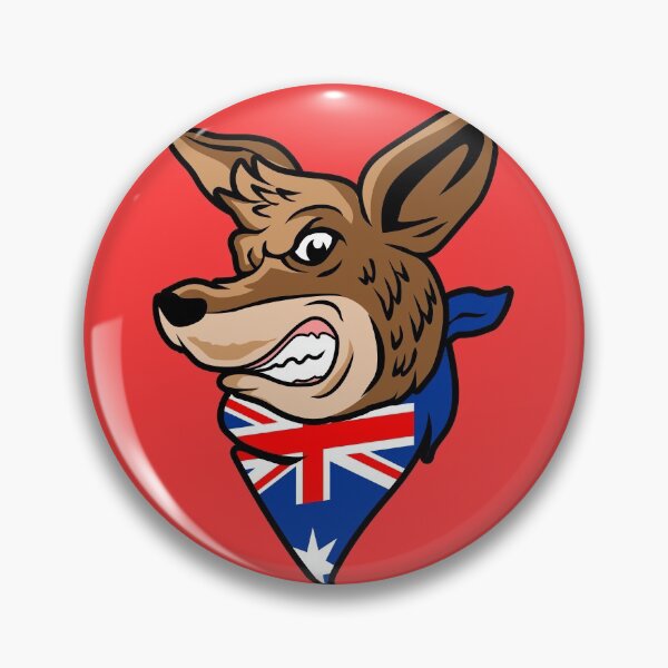 Item preview, Australian Kangaroo Head designed and sold by SLAG-Creative.