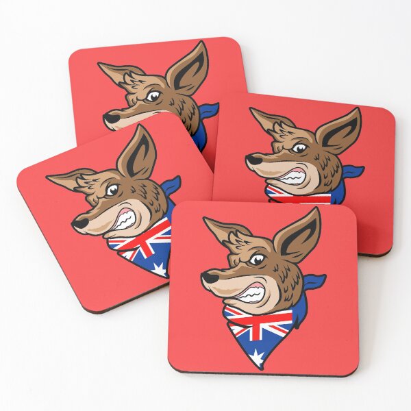 Item preview, Australian Kangaroo Head designed and sold by SLAG-Creative.