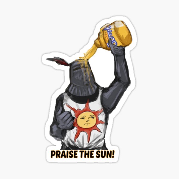 Praise The Sun Stickers Redbubble