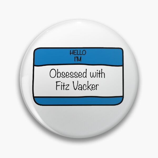 Item preview, Hello I'm Obsessed with Fitz Vacker designed and sold by Macey Merdinian.