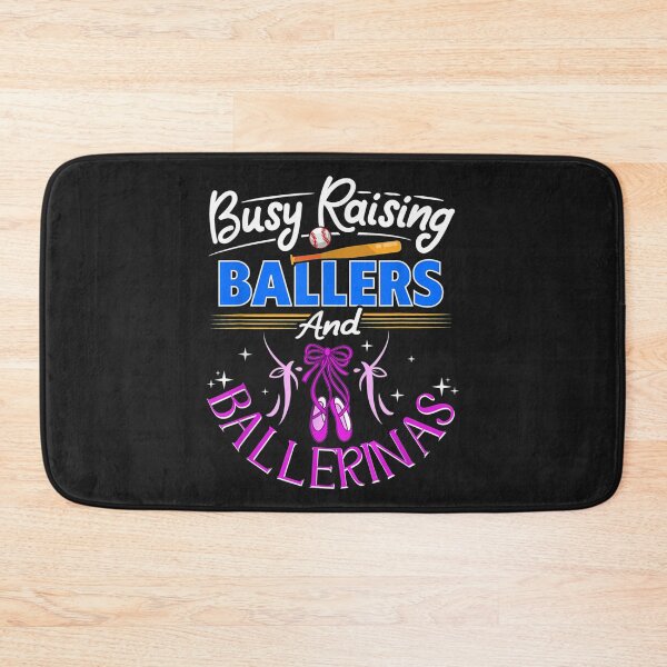 Item preview, Baseball Dance Mom TShirt Busy Raising Ballers  Ballerinas TShirt8 designed and sold by etamarapk.