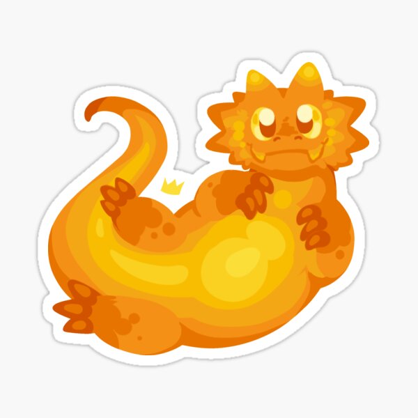 Dragon Doodles: Toasty Sticker