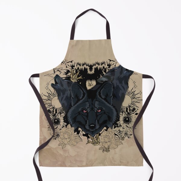 Item preview, Awesome dark wolves with birds designed and sold by nicky2342.