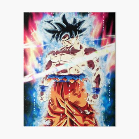 Dragon Ball Son Goku Super Z Ultra Instinct LIGHTNING Print Poster 8x10 W/Frame Dragon Ball Son Goku Super Z Ultra Instinct LIGHTNING Print Poster 8x10 W/Frame