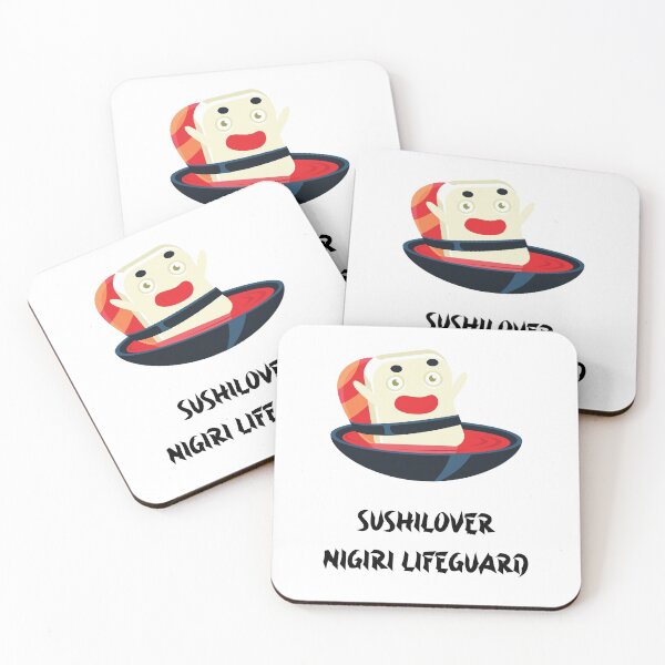 Item preview, Sushilover Nigiri Lifeguard Japanese Asian designed and sold by DerEmmat.
