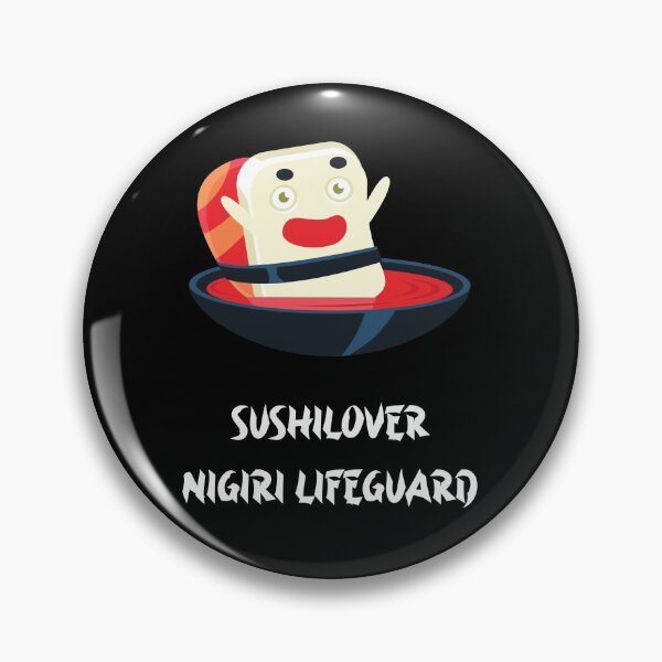 Item preview, Sushilover Nigiri Lifeguard Japanese Asian designed and sold by DerEmmat.