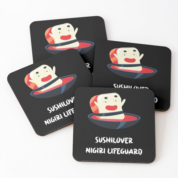 Item preview, Sushilover Nigiri Lifeguard Japanese Asian designed and sold by DerEmmat.