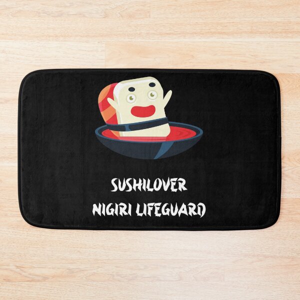 Item preview, Sushilover Nigiri Lifeguard Japanese Asian designed and sold by DerEmmat.