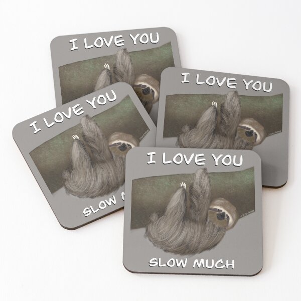 Item preview, Adorable Sloth Pun designed and sold by TheCraftMystic.