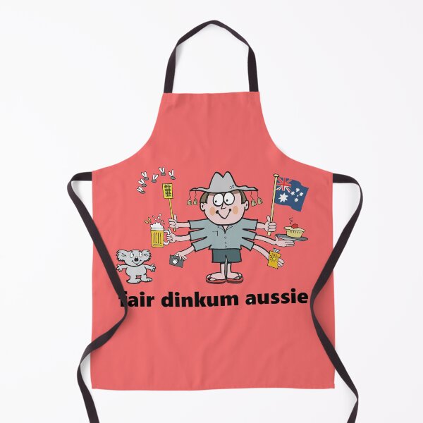 Item preview, Funny cartoon of fair dinkum Aussie with adorable koala designed and sold by Al Benge - NZ & Australian Art.