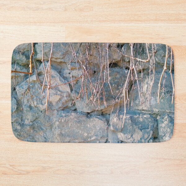 Item preview, Fragment of ancient wall with some wild vine hanging down from it  designed and sold by helenkaiy.
