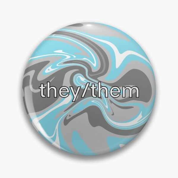 Item preview, demiboy they/them pronouns designed and sold by dangerousfrog.