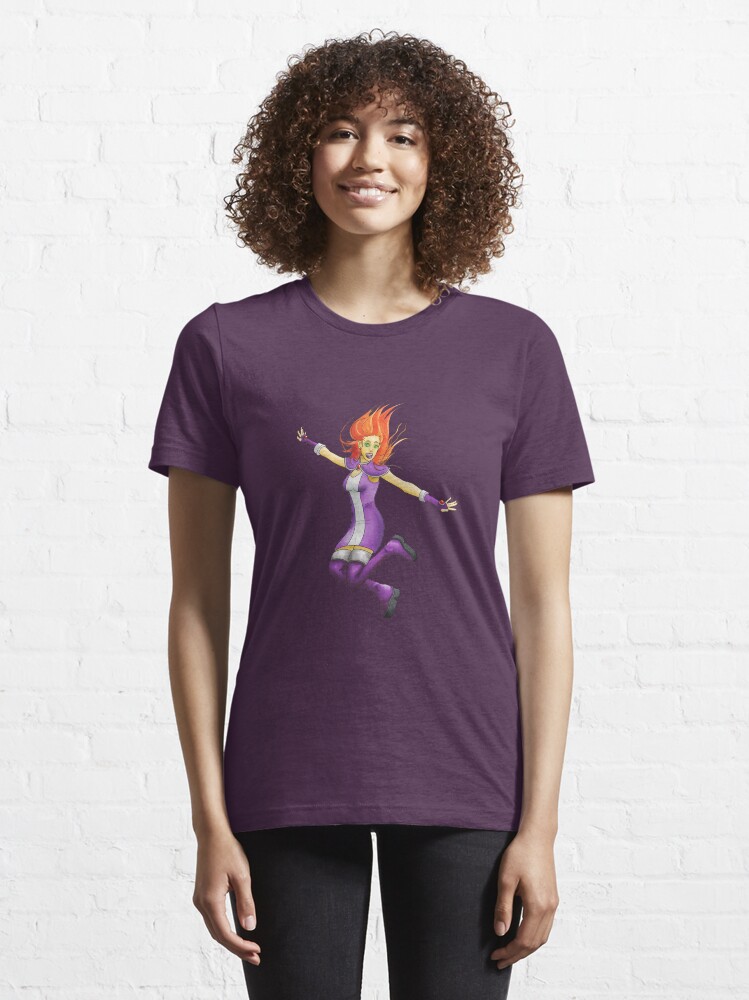 Alternate view of Star Fire (With Clothing) Essential T-Shirt