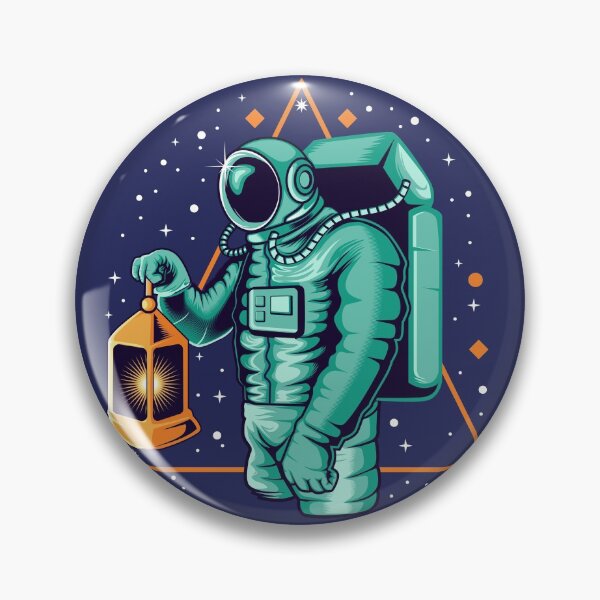 Item preview, Cool Astronaut with Lantern designed and sold by SLAG-Creative.