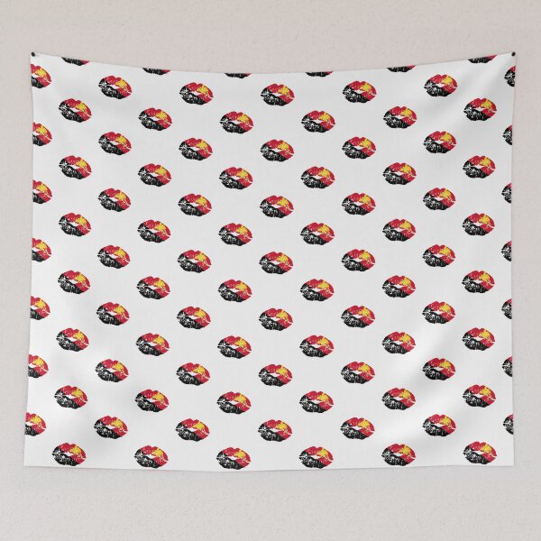 Item preview, Lips with Papua New Guinea Flag designed and sold by PNG-pikinini.