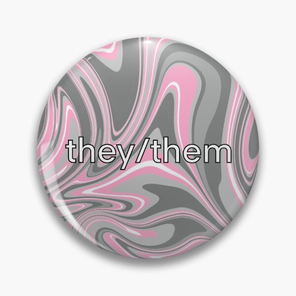 Item preview, demigirl they/them pronouns designed and sold by dangerousfrog.