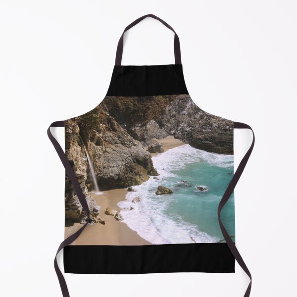 Item preview, Waterfall Onto California Beach, McWay Falls, Big Sur | Art Photography, Travel designed and sold by NatureInspired.