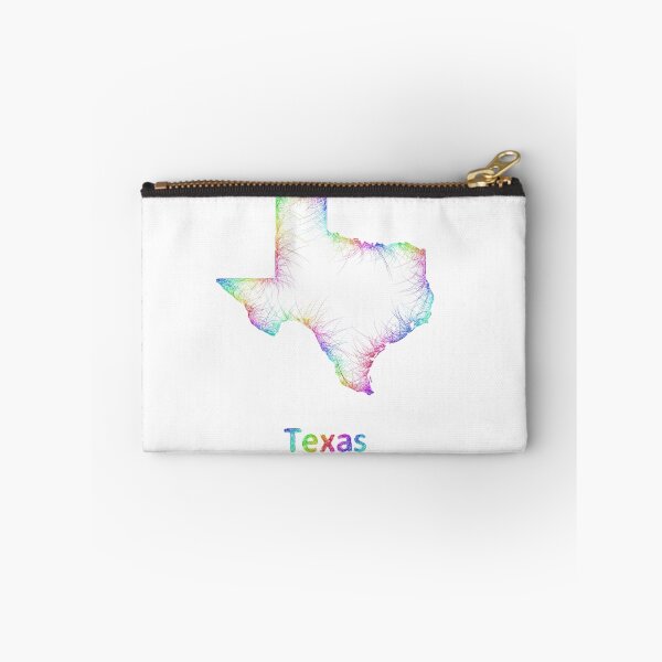 Item preview, Rainbow Texas map designed and sold by davidzydd.