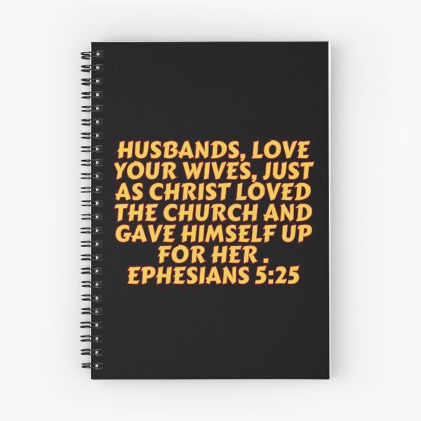 Item preview, Bible Verse Ephesians 5:25 designed and sold by Prayingwarrior.
