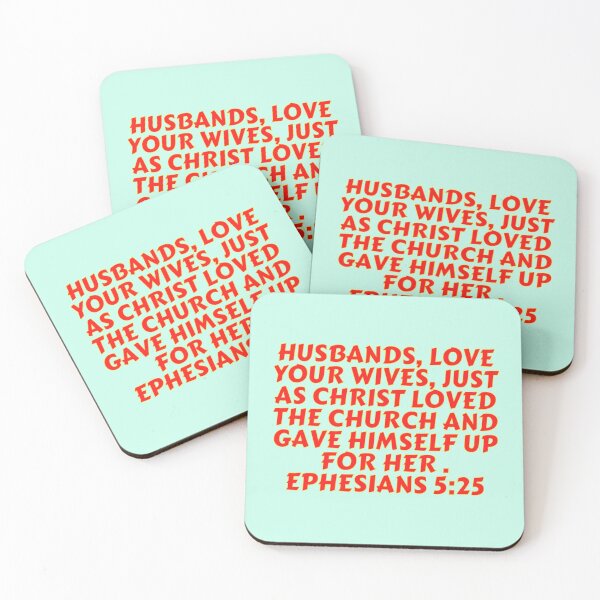 Item preview, Bible Verse Ephesians 5:25 designed and sold by Prayingwarrior.