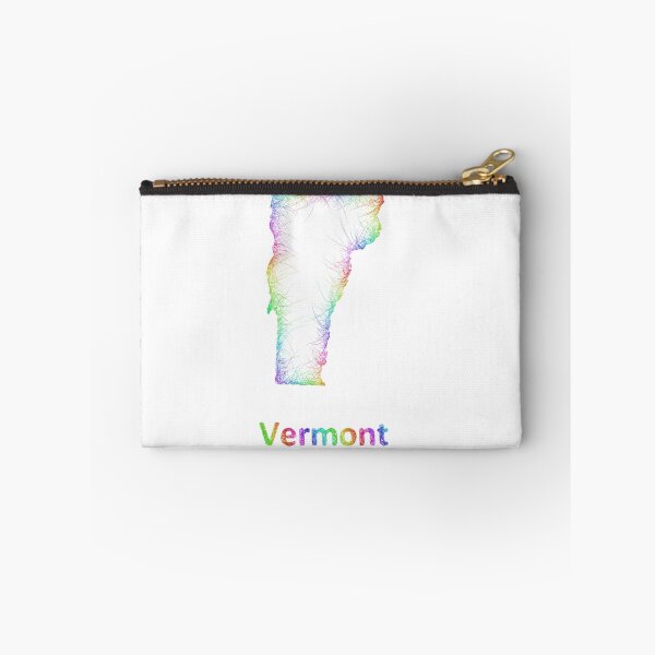 Item preview, Rainbow Vermont map designed and sold by davidzydd.