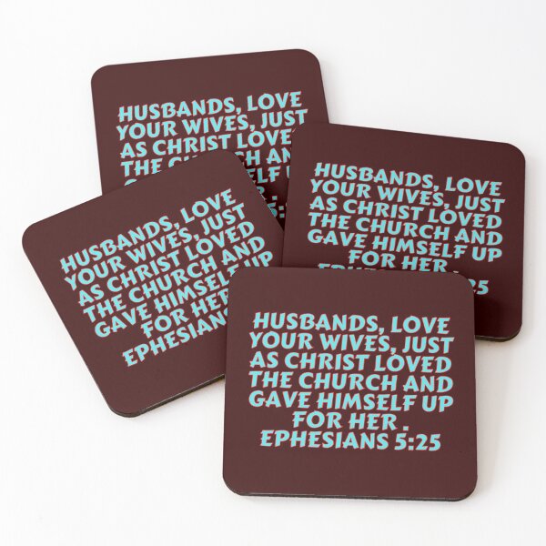 Item preview, Bible Verse Ephesians 5:25 designed and sold by Prayingwarrior.