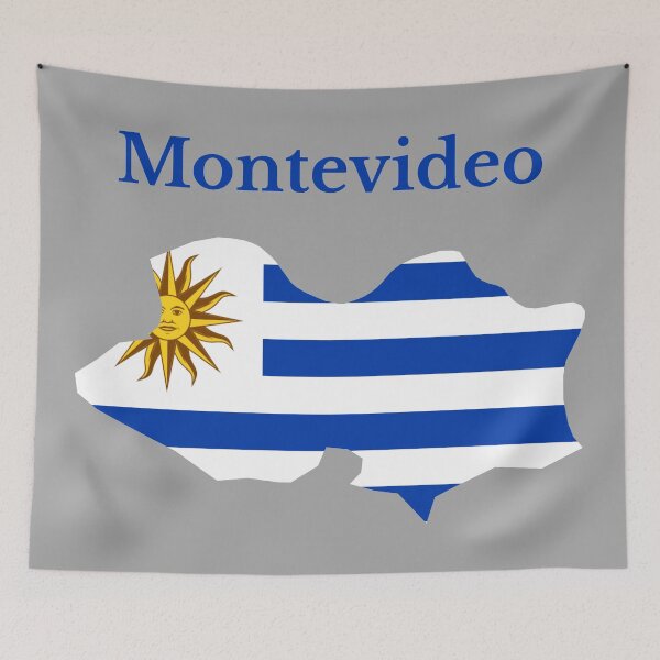 Item preview, Montevideo Department Map Design, Uruguay  designed and sold by marosharaf.