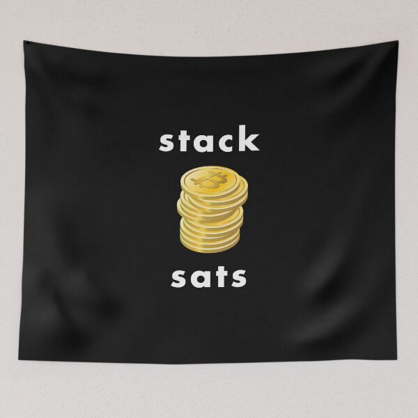Item preview, Stacking Sats designed and sold by PopularTheory.