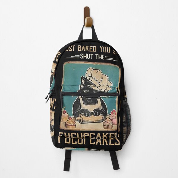 Item preview, Vintage Black Cat I just Baked You Some Shut The Fucupcakes designed and sold by vanessaweaver.